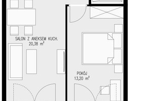 Mieszkanie na sprzedaż 42m2 Katowice Dąbrówka Mała Wiertnicza - zdjęcie 3