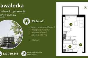 Mieszkanie na sprzedaż 26m2 Kraków Prądnik Biały Pękowicka - zdjęcie 3