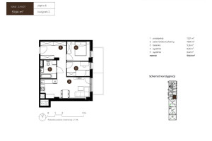 Mieszkanie na sprzedaż 52m2 Katowice Wełnowiec-Józefowiec Wełnowiec Owocowa - zdjęcie 2