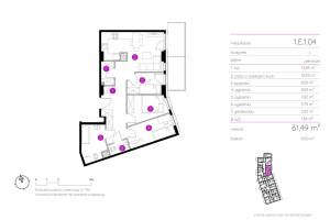 Mieszkanie na sprzedaż 62m2 Poznań Winogrady Hawelańska - zdjęcie 2