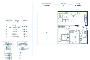 Mieszkanie na sprzedaż 60m2 Kraków Dębniki Os. Ruczaj Karola Bunscha - zdjęcie 2