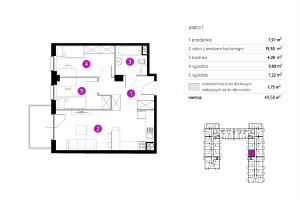 Mieszkanie na sprzedaż 50m2 Sosnowiec - zdjęcie 2