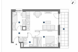 Mieszkanie na sprzedaż 52m2 Warszawa Mokotów Augustówka - zdjęcie 2