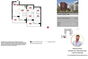 Mieszkanie na sprzedaż 74m2 Warszawa Mokotów Wołoska - zdjęcie 3