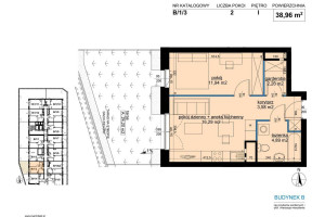 Mieszkanie na sprzedaż 39m2 Poznań Winogrady Hawelańska - zdjęcie 3