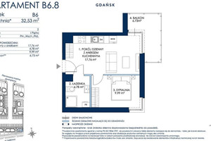 Mieszkanie na sprzedaż 33m2 Gdańsk - zdjęcie 3