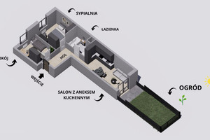 Mieszkanie na sprzedaż 61m2 Poznań Grunwald - zdjęcie 2