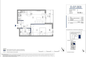 Mieszkanie na sprzedaż 46m2 Poznań Starołęka-Minikowo-Marlewo Starołęka Wagrowska - zdjęcie 2