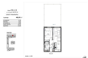 Mieszkanie na sprzedaż 41m2 Poznań Naramowice - zdjęcie 3