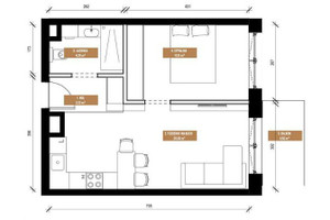 Mieszkanie na sprzedaż 40m2 Katowice Os Paderewskiego - Muchowiec Os. Paderewskiego Graniczna - zdjęcie 2