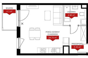 Mieszkanie na sprzedaż 36m2 Poznań Jeżyce - zdjęcie 2