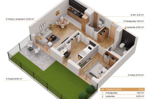 Mieszkanie na sprzedaż 58m2 Katowice Brynów-Osiedle Zgrzebnioka Brynów - zdjęcie 2