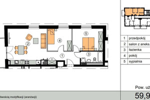 Mieszkanie na sprzedaż 61m2 Łódź Bałuty Urzędnicza - zdjęcie 2