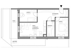 Mieszkanie na sprzedaż 59m2 Gdańsk Ujeścisko-Łostowice Ujeścisko - zdjęcie 1