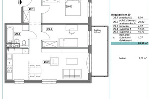 Mieszkanie na sprzedaż 64m2 Chorzów Centrum Tadeusza Kościuszki - zdjęcie 2