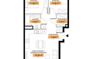 Mieszkanie na sprzedaż 63m2 Łódź Widzew Widzewska - zdjęcie 4