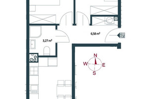 Mieszkanie na sprzedaż 45m2 Kraków Nowa Huta Igołomska - zdjęcie 2