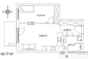 Mieszkanie na sprzedaż 43m2 Kraków Krowodrza - zdjęcie 2