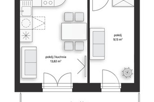 Mieszkanie na sprzedaż 34m2 Kraków Prądnik Biały Zygmunta Glogera - zdjęcie 2