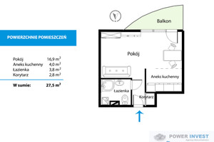 Mieszkanie na sprzedaż 28m2 Kraków Swoszowice Kliny Zacisze Profesora Wojciecha Marii Bartla - zdjęcie 2