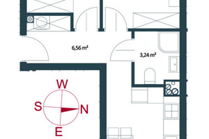 Mieszkanie na sprzedaż 45m2 Kraków Nowa Huta Edwarda Szymańskiego - zdjęcie 2