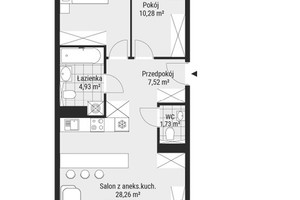 Mieszkanie na sprzedaż 66m2 Kraków Bukowa - zdjęcie 1