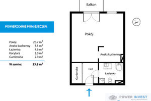 Mieszkanie na sprzedaż 34m2 Kraków Bieżanów-Prokocim Mariana Domagały - zdjęcie 2