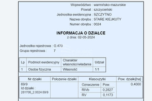 Działka na sprzedaż 3112m2 szczycieński Szczytno Stare Kiejkuty - zdjęcie 3