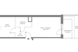 Mieszkanie na sprzedaż 39m2 Warszawa Bielany - zdjęcie 2