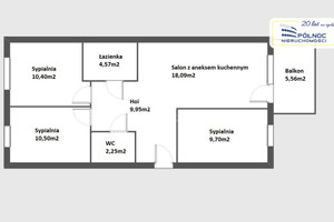 Mieszkanie na sprzedaż 66m2 Warszawa Mokotów Siekierki - zdjęcie 1