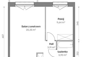 Mieszkanie na sprzedaż 38m2 Warszawa Targówek - zdjęcie 1