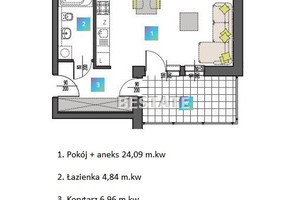 Mieszkanie na sprzedaż 37m2 Łódź - zdjęcie 2