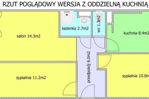 Mieszkanie na sprzedaż 54m2 Wrocław Krzyki Os. Powstańców Śląskich Wielka - zdjęcie 3