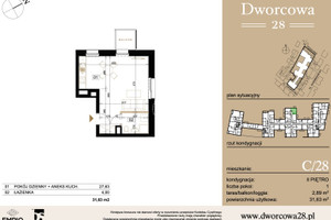 Mieszkanie na sprzedaż 32m2 Bydgoszcz Śródmieście, Stare Miasto Śródmieście Dworcowa - zdjęcie 1