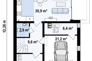 Dom na sprzedaż 142m2 toruński Łysomice - zdjęcie 3