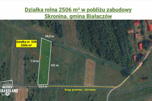 Działka na sprzedaż 2506m2 opoczyński Białaczów Skronina - zdjęcie 2