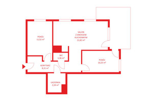 Mieszkanie na sprzedaż 60m2 Bydgoszcz Bartodzieje-Skrzetusko-Bielawki - zdjęcie 3