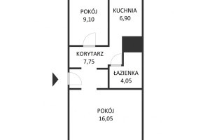 Mieszkanie na sprzedaż 43m2 wejherowski Rumia Gdyńska - zdjęcie 1