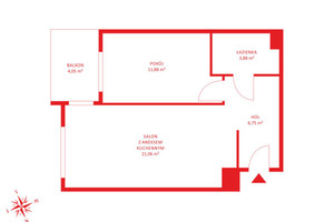 Mieszkanie na sprzedaż 45m2 Warszawa Ursynów - zdjęcie 4