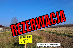 Działka na sprzedaż 806m2 myszkowski Myszków Pohulańska - zdjęcie 1