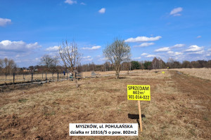 Działka na sprzedaż 802m2 myszkowski Myszków Pohulańska - zdjęcie 2