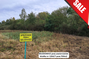 Działka na sprzedaż 704m2 zawierciański Włodowice - zdjęcie 1