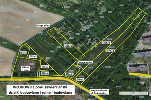 Działka na sprzedaż 702m2 zawierciański Włodowice Podmiejska - zdjęcie 3