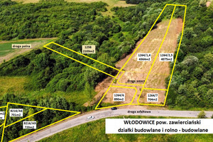 Działka na sprzedaż 890m2 zawierciański Włodowice Podmiejska - zdjęcie 3