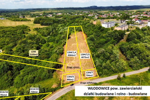 Działka na sprzedaż 701m2 zawierciański Włodowice - zdjęcie 3