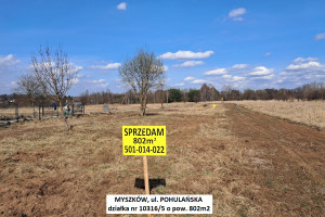 Działka na sprzedaż 802m2 myszkowski Myszków Pohulańska - zdjęcie 1