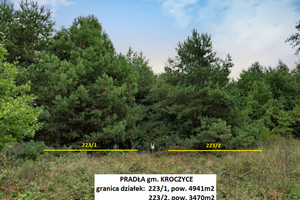 Działka na sprzedaż 3470m2 zawierciański Kroczyce Pradła - zdjęcie 1