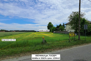 Działka na sprzedaż 1234m2 buski Tuczępy Grzymała - zdjęcie 3