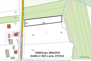 Działka na sprzedaż 2717m2 zawierciański Kroczyce Dzibice - zdjęcie 3