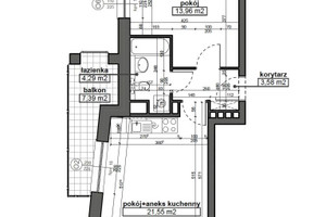 Mieszkanie na sprzedaż 44m2 kamieński Dziwnów Łukęcin - zdjęcie 2